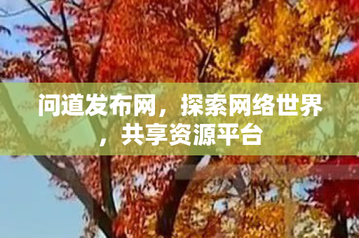 问道发布网，探索网络世界，共享资源平台