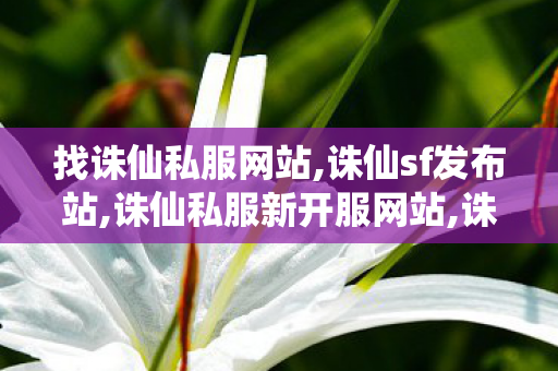 找诛仙私服网站,诛仙sf发布站,诛仙私服新开服网站,诛仙sf发布站