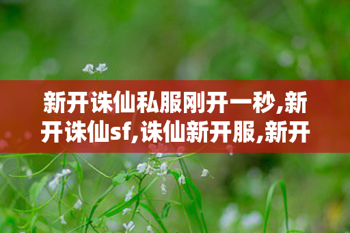 新开诛仙私服刚开一秒,新开诛仙sf,诛仙新开服,新开诛仙sf