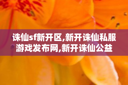 诛仙sf新开区,新开诛仙私服游戏发布网,新开诛仙公益服发布网,新开诛仙私服游戏发布网