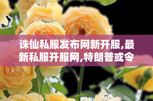 诛仙私服发布网新开服,最新私服开服网,特朗普或令1.5万跨性别士兵退伍,最新私服开服网