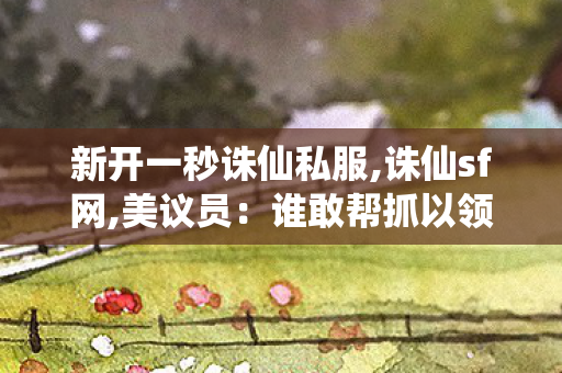 新开一秒诛仙私服,诛仙sf网,美议员：谁敢帮抓以领导人就制裁谁,诛仙sf网