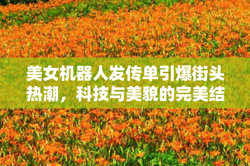 美女机器人发传单引爆街头热潮，科技与美貌的完美结合