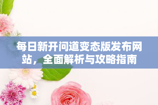 每日新开问道变态版发布网站，全面解析与攻略指南