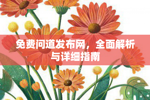 免费问道发布网，全面解析与详细指南