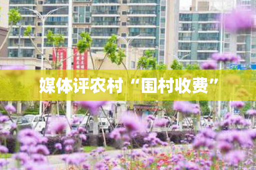 媒体评农村“围村收费”