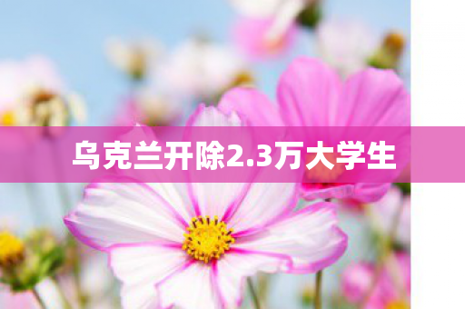 乌克兰开除2.3万大学生