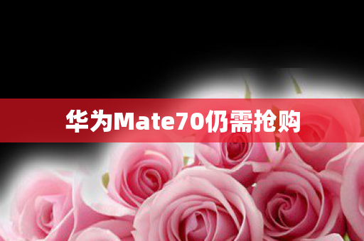 华为Mate70仍需抢购