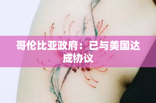 哥伦比亚政府：已与美国达成协议