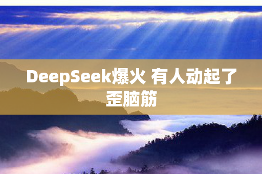 DeepSeek爆火 有人动起了歪脑筋