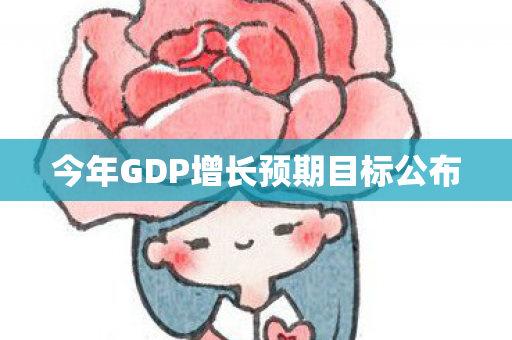今年GDP增长预期目标公布