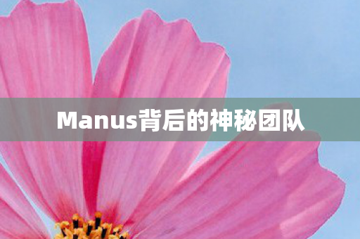 Manus背后的神秘团队