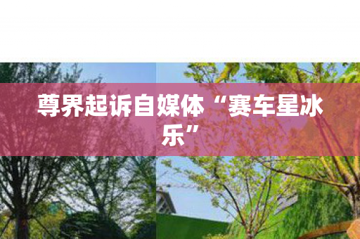 尊界起诉自媒体“赛车星冰乐”