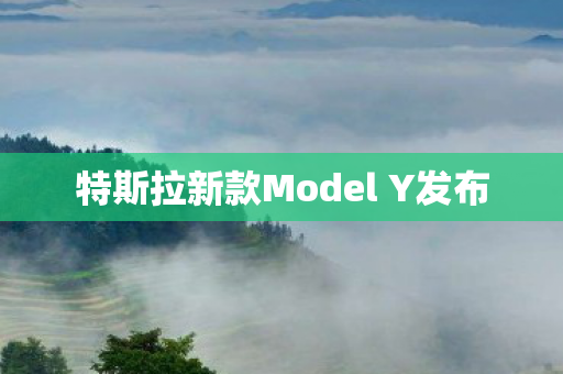 特斯拉新款Model Y发布