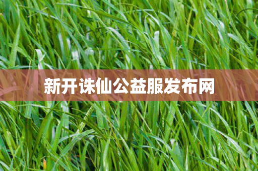 新开诛仙公益服发布网