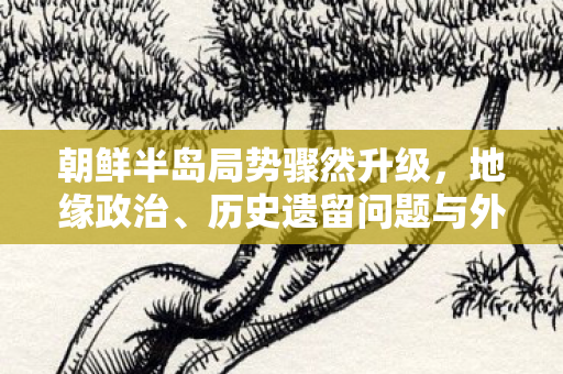 朝鲜半岛局势骤然升级，地缘政治、历史遗留问题与外部因素交织下的危机