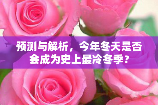 预测与解析，今年冬天是否会成为史上最冷冬季？