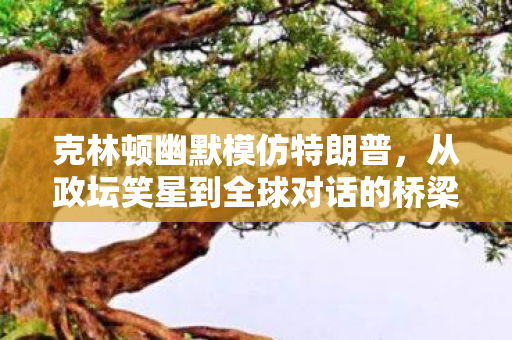 克林顿幽默模仿特朗普，从政坛笑星到全球对话的桥梁