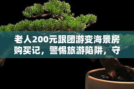 老人200元跟团游变海景房购买记，警惕旅游陷阱，守护消费权益