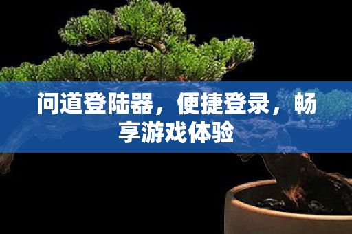 问道登陆器，便捷登录，畅享游戏体验