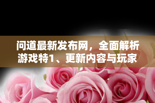 问道最新发布网，全面解析游戏特1、更新内容与玩家福利