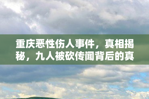 重庆恶性伤人事件，真相揭秘，九人被砍传闻背后的真实情况