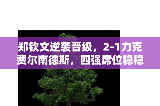 郑钦文逆袭晋级，2-1力克费尔南德斯，四强席位稳稳拿下
