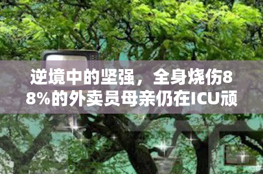 逆境中的坚强，全身烧伤88%的外卖员母亲仍在ICU顽强抗争