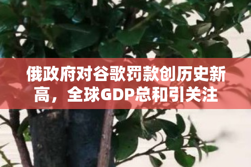 俄政府对谷歌罚款创历史新高，全球GDP总和引关注