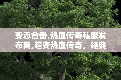 变态合击,热血传奇私服发布网,超变热血传奇，经典传奇游戏深度解析