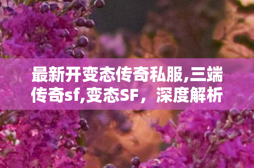 最新开变态传奇私服,三端传奇sf,变态SF，深度解析与全面指南