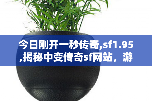 今日刚开一秒传奇,sf1.95,揭秘中变传奇sf网站，游戏玩家必读攻略与全面解析