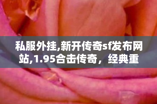 私服外挂,新开传奇sf发布网站,1.95合击传奇，经典重现，热血再燃的传奇游戏