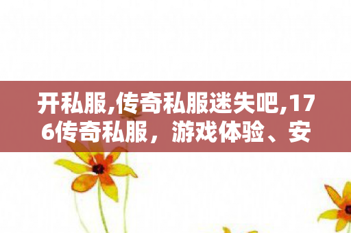 开私服,传奇私服迷失吧,176传奇私服，游戏体验、安全与合规的探讨