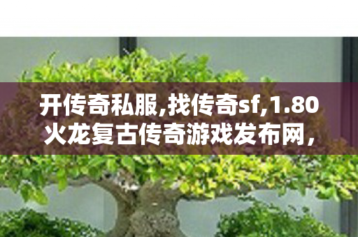 开传奇私服,找传奇sf,1.80火龙复古传奇游戏发布网，经典再现，重温传奇岁月