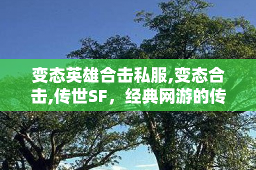 变态英雄合击私服,变态合击,传世SF，经典网游的传承与魅力