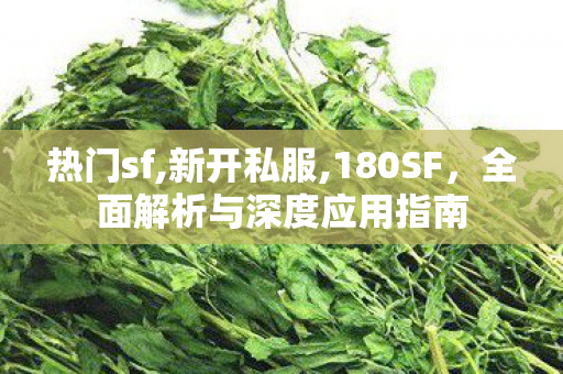 热门sf,新开私服,180SF，全面解析与深度应用指南
