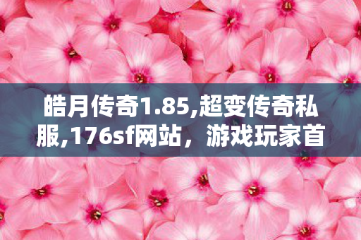 皓月传奇1.85,超变传奇私服,176sf网站，游戏玩家首选的在线平台