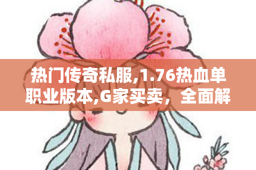 热门传奇私服,1.76热血单职业版本,G家买卖，全面解析、流程详解与实用指南
