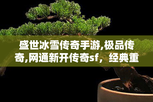盛世冰雪传奇手游,极品传奇,网通新开传奇sf，经典重现，传奇之旅再启