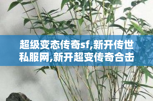 超级变态传奇sf,新开传世私服网,新开超变传奇合击网站，经典重现，热血传奇再启航
