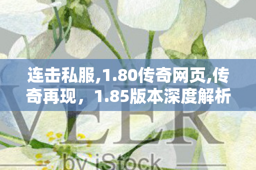 连击私服,1.80传奇网页,传奇再现，1.85版本深度解析