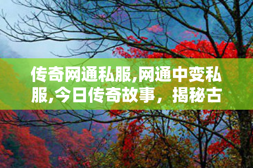 传奇网通私服,网通中变私服,今日传奇故事，揭秘古村隐世传说