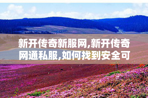 新开传奇新服网,新开传奇网通私服,如何找到安全可靠的传奇私服？