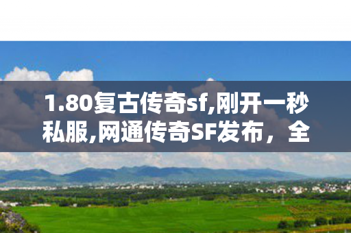 1.80复古传奇sf,刚开一秒私服,网通传奇SF发布，全面解析与详细指南