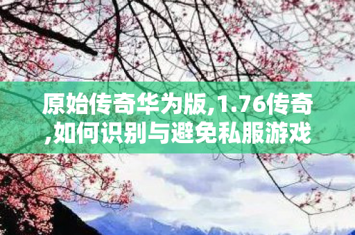 原始传奇华为版,1.76传奇,如何识别与避免私服游戏的1