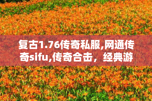 复古1.76传奇私服,网通传奇sifu,传奇合击，经典游戏玩法深度解析