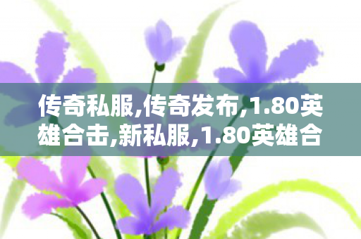 传奇私服,传奇发布,1.80英雄合击,新私服,1.80英雄合击