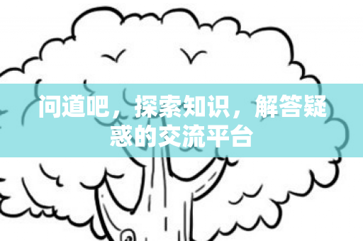 问道吧，探索知识，解答疑惑的交流平台
