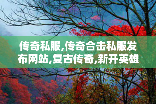 传奇私服,传奇合击私服发布网站,复古传奇,新开英雄合击私服,复古传奇